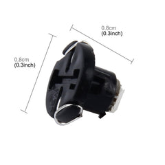 10 PCS 0.5W T4.2 Wedge Instrument Panel LED Light Dashboard Gauge Cluster Indicator Lamp Bulb, 0.5W T4.2