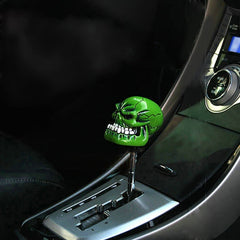 Universal Skull Head Shape ABS Manual or Automatic Gear Shift Knob with Three Rubber Covers Fit for All Car, Skull Head Shape 1, Skull Head Shape 2, Skull Head Shape 3