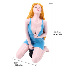 Universal Sexy Beauty Shape ABS Manual or Automatic Gear Shift Knob with Three Rubber Covers Fit for All Car, Sexy Beauty Shape 3, Sexy Beauty Shape 4, Sexy Beauty Shape 1