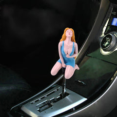 Universal Sexy Beauty Shape ABS Manual or Automatic Gear Shift Knob with Three Rubber Covers Fit for All Car, Sexy Beauty Shape 3, Sexy Beauty Shape 4, Sexy Beauty Shape 1
