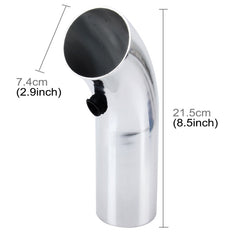 Universal Air Intake Pipe Super Power Flow Air Intakes Short Cold Racing Aluminium Air Intake Pipe Hose with Cone Filter Kit System