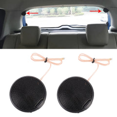 2 PCS CQS-68 20W 105dB Car Dome Tweeter Audio Loudspeaker Treble Speaker, Treble Speaker