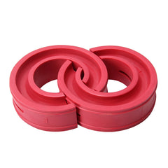 2 PCS Car Auto E Type Shock Absorber Spring Bumper Power Cushion Buffer, Spring Spacing: 17mm, Colloid Height: 38mm(Red), E Type(Spring Spacing: 17mm, Height: 38mm)