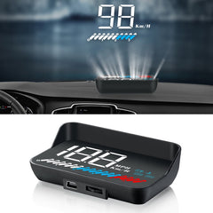 M7 3.5 inch Universal Car OBD2 + GPS HUD Vehicle-mounted Head Up Display Fuel Consumption, M7
