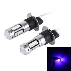 2 PCS H3 10W 30 SMD-4014 LEDs Car Fog Light, DC 12V, H3 (Blue Light), H3 (Orange Light), H3 (White Light)