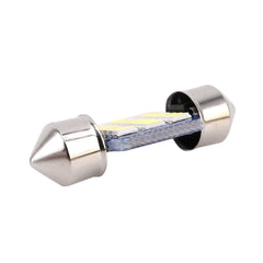 2 PCS 31mm DC12V / 1W / 6000K / 65LM 21LEDs SMD-3014 Car License Plate Light / Dome Light, with Decoder, 1W 31mm
