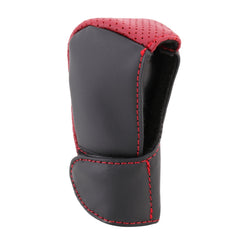 Universal Nonslip Breathable Genuine Leather Car Gear Shift Knob Cover