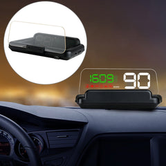 With Adjustable Reflection Board, Speed & RPM & Water Temperature & Oil Consumption & Driving Distance / Time & Voltage Display, Over Speed Alarm, Connect OBD2 Interface, C500(Green), C500(Blue), C500(White)