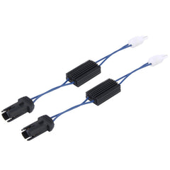 2 PCS T10 Car Auto Clearance Light Warning Error-free Decoder Adapter for DC 12V/3W, T10