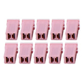 10 PCS Vehicle Car Plastic Shell Straight Female Terminal Push in Blade Cartridge PAL Fuse 30Amp 32V, 30Amp 32V