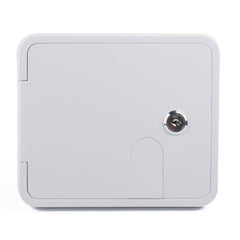 White Water Inlet Integrated Fill Dish Hatch Lock for RV Trailer Camper, A1063