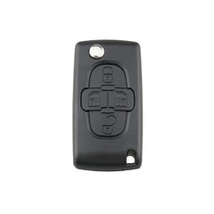 For CITROEN C8 / PEUGEOT 1007 Car Keys Replacement 4 Buttons Car Key Case with Grooved, without Holder, For CITROEN C8 / PEUGEOT 1007