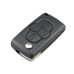 For CITROEN C8 / PEUGEOT 1007 Car Keys Replacement 4 Buttons Car Key Case with Grooved, without Holder, For CITROEN C8 / PEUGEOT 1007
