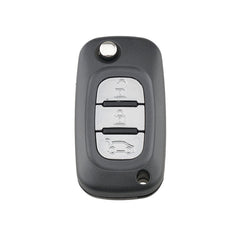 For RENAULT Clio / Megane / Kangoo / Modus Car Keys Replacement 3 Buttons Car Key Case with Foldable Key Blade, For RENAULT Clio 3 Buttons