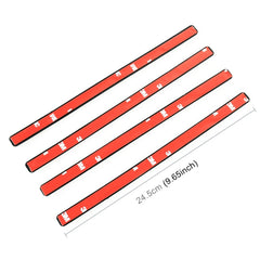 3R-2152 4 PCS Universal Car Body Anti-collision Strip Protection Guards Silicon Trims Stickers, 3R-2152 Anti-collision Strip