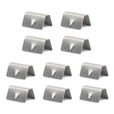 10 PCS Car Windshield Clip Wind / Rain Deflector Channel Metal Buckle for Heko G3, For Heko G3