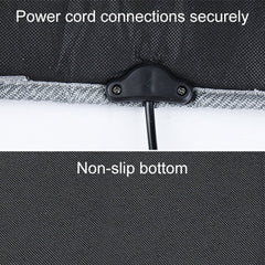 Car 12V Front Seat Heater Cushion Warmer Cover Winter Heated Warm, Double Seat, 12V Double Seat (Black), 21V Double Seat (Coffee), 12V Double Seat (Beige), 12V Double Seat (Red)