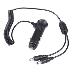 12-24V Car Cigarette Lighter Switch Plug to DC5.5x2.1mm Charger Spring Power Cable, Switch Plug