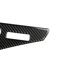 4 PCS Car Carbon Fiber Door Inner Handle Panel Decorative Sticker for Infiniti Q50 2014-2020, Left Drive, Door Inner Handle Panel (A)