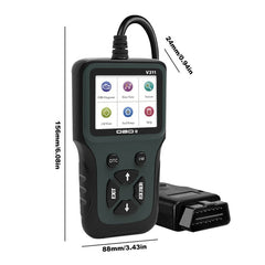 V311 OBD2 Scanner Color Screen Car Fault Detector 8 ~ 36V, Supports Chinese/English/French/German, V311
