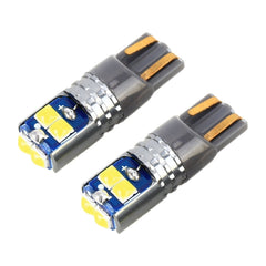 2 PCS T10 / W5W / 168 DC12-24V / 1.8W / 6000K / 140LM Car Clearance Light 4LEDs SMD-3030 Lamp Beads with Decoding & Constant Current, 10pcs DC12-24V / 1.8W / 6000K / 140LM