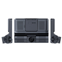 3 in 1 4 inch 170 Degree Wide Angle Night Vision HD 1080P Video Car DVR, Support Motion Detection / G-Sensor, 4 inch