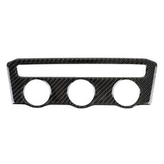 Car Carbon Fiber Air Conditioning Panel Decorative Sticker for Volkswagen Tiguan L 2019-2021, Low Configuration, Air Conditioning Panel, Low Configuration