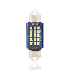 2pcs 36mm DC12-24V / 1W / 6000K / 60LM 15LEDs SMD Car Reading Lamp Dome Light, 36mm
