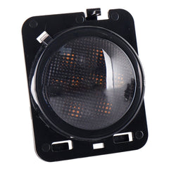 2 PCS 8W DC 12V Car SUV Refit LEDWheel Eyebrow Turn Signal for Jeep Wrangler JK 07-17, Specification: Butt Assembly Without Aperture, Specification: Butt Assembly Without Aperture