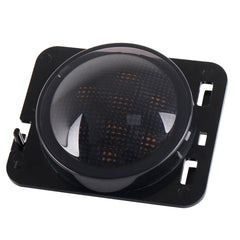 2 PCS 8W DC 12V Car SUV Refit LEDWheel Eyebrow Turn Signal for Jeep Wrangler JK 07-17, Specification: Butt Assembly Without Aperture, Specification: Butt Assembly Without Aperture