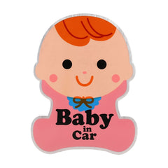 Baby in Car Free Sticker Warning Sticker, Baby in Car Warning Sticker
