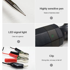 DUOYI DY18 Car Circuit Tester Probe Diagnostic Tool 12V 24V Current Voltmeter, DY18