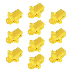 10 PCS B8.3 0.2W DC12V Wedge Instrument Panel COB LED Light Dashboard Gauge Cluster Indicator Lamp Bulb, B8.3 (Yellow Light), B8.3 (Blue Light), B8.3 (Green Light), B8.3 (Red Light), B8.3 (White Light)