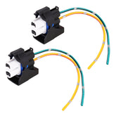 1 Pair Car H11 Bulb Holder Base Female Socket with Cable for Ford, For Ford