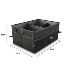 Car Trunk Foldable Storage Box, Size: 58 x 43 x 27cm, 58 x 43 x 27cm