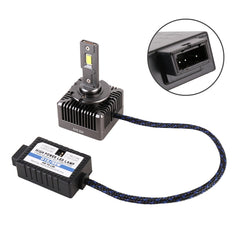 1 Pair D Series D1S Car HID Ballast to LED Headlight DC12V / 35W / 6000K / 5000LM, D1S