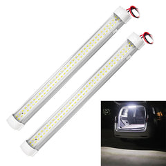2 PCS ZS-3332 12-85V High Bright 72LEDs RV Dome Light Cabin Light Bar, ZS-3332