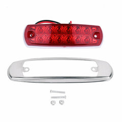 4 PCS MK-338 DC12-24V Truck 12LEDs Side Clearance Maker Light