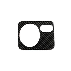 Carbon Fiber Car Headlight Switch Panel Decorative Sticker for Volkswagen Golf 6 2008-2012, Left Driving, Headlight Switch Panel, Left Driving