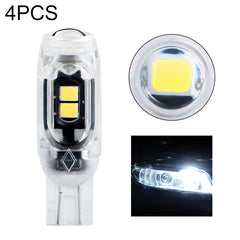 4pcs T10 DC12V / 0.84W / 0.07A / 150LM Car Clearance Light 5LEDs SMD-3030 Lamp Beads with lens