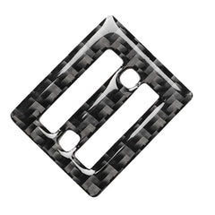Car Carbon Fiber Middle Air Outlet Decorative Sticker for Lexus IS250 300 350C 2006-2012, Left and Right Drive Universal, Middle Air Outlet