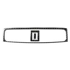 Car Carbon Fiber Middle Air Outlet Decorative Sticker for Lexus IS250 300 350C 2006-2012, Left and Right Drive Universal, Middle Air Outlet