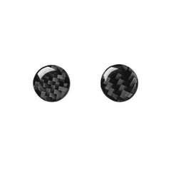 Car Carbon Fiber Air Conditioning Button Decorative Sticker for Audi A6 S6 C7 A7 S7 4G8 2012-2018, Left and Right Drive Universal, Air Conditioning Button