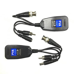2 PCS Anpwoo 205PVA 3 in 1 Power + Video + Audio Balun HD-CVI/AHD/CVI Passive Twisted Transceiver, 205PVA Transceiver