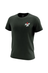 XAPE Classic Stencil Logo X Tech Tee - Forest Green