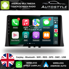 Citroen Berlingo Peugeot Partner Opel Combo 10" Apple Carplay / Android Auto Stereo Upgrade 2018-23