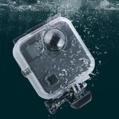 40m Waterproof Housing Protective Case for GoPro Fusion, with Buckle Basic Mount & Screw & Wrench, For GoPro Fusion