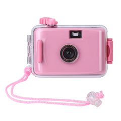 SUC4 5m Waterproof Retro Film Camera Mini Point-and-shoot Camera for Children, Pink, Baby Blue, White, Yellow, Black White