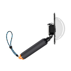 RUIGPRO Floating Hand Grip Dome Port Underwater Diving Camera Lens Transparent Cover for DJI Osmo Action, Osmo Action