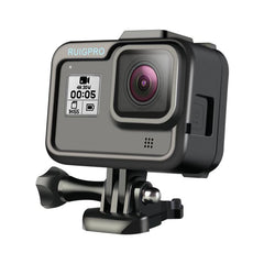 RUIGPRO for GoPro HERO8 Black Standard Border PC ABS Frame Mount Protective Case